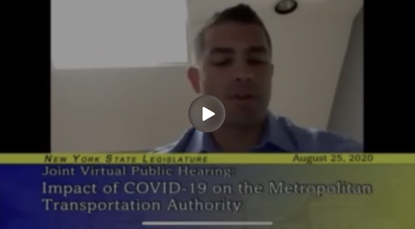 General Chairman Valente’s testimony on Service and East Side Access